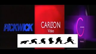 Logo Evolution Pickwick VideoCarlton VideoGranada Ventures 19892013 [upl. by Themis]