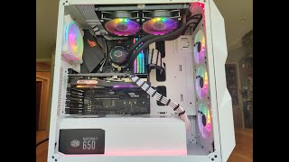 Upgrading my PC with Cooler Master TD500 Mesh and R7 3700x [upl. by Hootman]