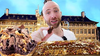 Incredible Belgian CHOCOLATE TOUR in Brussels Belgium [upl. by Gathers]