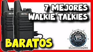 🔥 Los 7 MEJORES Walkie Talkies BUENOS y BARATOS de Amazon 2024✅CalidadPrecio De Largo Alcance [upl. by Herve74]