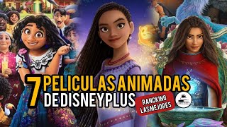 Las mejores películas animadas de Disney Plus  Top 7  Pelibook [upl. by Atiroc964]