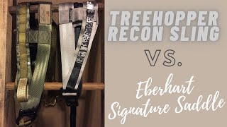 Eberhart Signature Saddle amp Treehopper Recon Sling Comparison [upl. by Lihp]