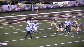 Colquitts 27 Javonta Woods hard tackle [upl. by Nawaj]