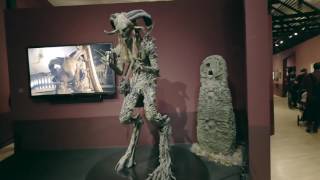 Figures from Pans Labyrinth at At Home With Monsters at LACMA [upl. by Macmillan206]