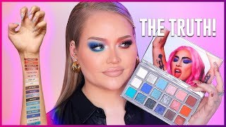 LADY GAGA Stupid Love Palette REVIEW OMG  NikkieTutorials [upl. by Capello95]