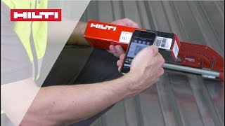 HOW TO get started with Hilti Decking SDT 2515 standup tool [upl. by Nuavahs]