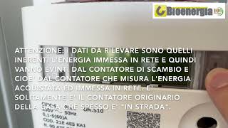 RID RITIRO DEDICATO E COMUNICAZIONE FUEL MIX COME LEGGERE IL CONTATORE [upl. by Obla]