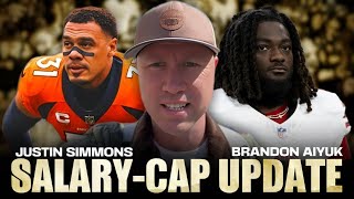 49ers BIG postJune 1 salarycap update Brock Purdy Brandon Aiyuk and — Justin Simmons — strategy [upl. by Wina]