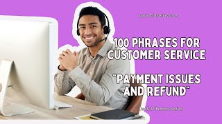 Learn Business English phrases for Customer service  Listening and Speaking Practice [upl. by Edmanda]