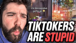 Samito Reacts to ZERO IQ TikToks About Overwatch 2 [upl. by Hammock]