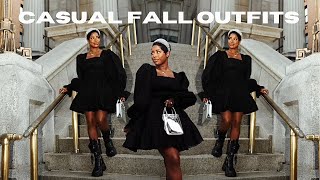 EASY FALL OUTFITS 2021  Highlowluxxe [upl. by Hassadah264]