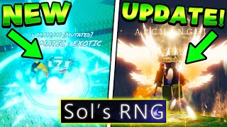 SOLS RNG NEW UPDATE LEAKS [upl. by Enyale293]