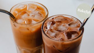 HOW TO MAKE INSTANT ICED COFFEE  ICED COFFEE TWO WAYS INSTANTLY [upl. by Anitsenre]