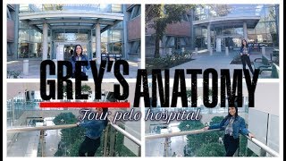 TOUR PELO HOSPITAL DE GREYS ANATOMY  Dicas de como ir [upl. by Nerwal]