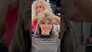 How to tell the hair stylist you dont like it lasvegashairstylist hairmasters haireducation [upl. by Abbotsen]