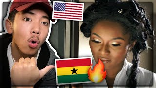 Sarkodie  Cant Let You Go ft King Promise Official Video AMERICAN REACTION Ghana Music US USA [upl. by Ardnaed]