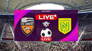 live score🔴Lorient vs Nantes french ligue 1 [upl. by Anisor]