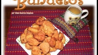 Receta de Buñuelos Guatemala [upl. by Ulda]