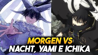 Black Clover Teoria Capítulo 374 375 376 Morgen Vs Nacht Yami e Ichika Lucifugus Vai Aparecer [upl. by Dielu]