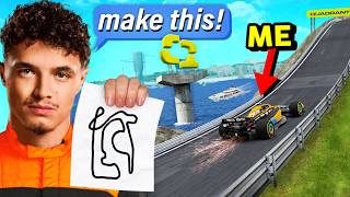 I made Lando Norris Dream F1 Track AND RACED ON IT [upl. by Stelmach]