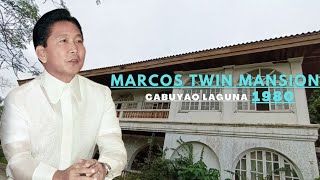 HISTORY OF MARCOS TWIN MANSION IN CABUYAO LAGUNA mestizangtagacapiz VLOG259 [upl. by Rellim776]