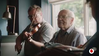 Staying Connected at the Fleadh Cheoil with Vodafone [upl. by Aetnahs]