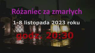 Różaniec na cmentarzach 18 XI 2023 [upl. by Loftis]