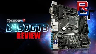 BioStar B450GT3 Racing Motherboard Review  How Does a 100 AM4 Board Perform [upl. by Tselec]