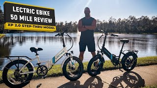 Lectric eBikes XP 20 StepThru 50 Mile Review Still The Best eBike in 2023 [upl. by Linad897]