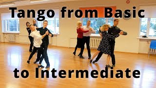 Workshop  Tango from Basic to Intermediate  Dance Exercises Steps and Tips [upl. by Nnail604]