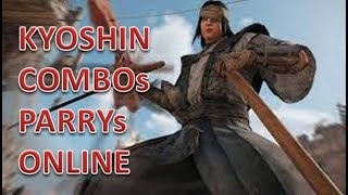 Learn How To KYOSHIN COMBOs Light Heavy Side Dash ATTACKs PARRYING ONLINE Gameplay ForHonor [upl. by Elatan]