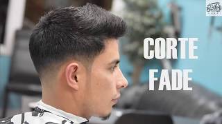 CORTE FADE PASO A PASO  DESVANECIDO PARA HOMBRE [upl. by Frayne]