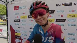 Cecilie Uttrup Ludwig  Interview at the start  Stage 3  Tour de Suisse Women 2024 [upl. by Avera]