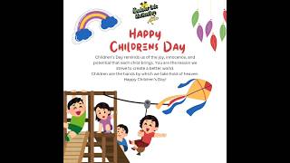 Happy Children’s Day 2024 I Shine bright little one Happy Childrens Day shorts viralvideo [upl. by Ervine]