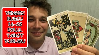 YENGEC BURCU HAFTALIK TAROT YORUMU 16  22 EYLUL ♋ [upl. by Altaf]