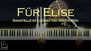 Beethoven  Für Elise Original Speed  Piano ZeroL [upl. by Urbano]