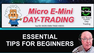 Day Trading Tips for Beginners  Futures Trading with Micro EMini [upl. by Ainer36]