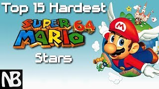 Top 15 Hardest Super Mario 64 Stars Based off my 89 year old Perspective [upl. by Lange435]