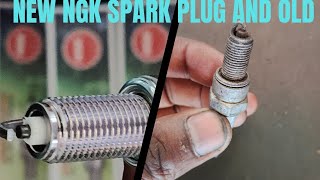 NEW NGK Spark Plug And Old [upl. by Enaej]