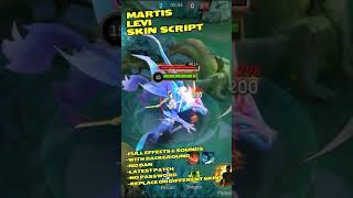 Script Skin Martis Attack On Titan  Levi  Full Effects  Sounds  No Password  Yeezus [upl. by Akina]