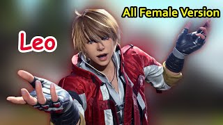 Tekken 8  Leo  Using All Rage Art Female characters  ProGamerSaga [upl. by Ojela]