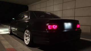 JZX100 チェイサー マフラー音 1JZGTE [upl. by Ondrej]