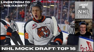 2024 NHL MOCK DRAFT  March Top 32 Part 1 [upl. by Arihas18]