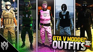 GTA V MODDED OUTFITS SHOWCASE SAVE WIZARD  MODDED OUTFITS SERVICE  Vxrious [upl. by Seigler]