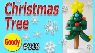 【バルーンアート Balloon Art】 🎄 Christmas idea 🌟 Christmas Tree balloon 🎅 クリスマスツリーの作り方 【かねさんのバルーンアート】 [upl. by Winters781]