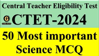 CTET 2024 Most important MCQs [upl. by Esbensen]