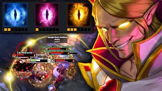 KNOWLEDGE INVOKER BEAUTIFUL GAMES vs MEEPO amp EMBER MID  Dota 2 Invoker [upl. by Atims]