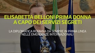 Elisabetta Belloni chi è il nuovo capo dei servizi segreti [upl. by Stout]