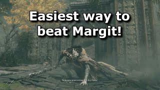 Elden Ring  Easiest way to beat Margit the Fell Omen [upl. by Eelannej]