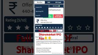 Ipo🤑 sharemarket ipo viral shorts [upl. by Seena]